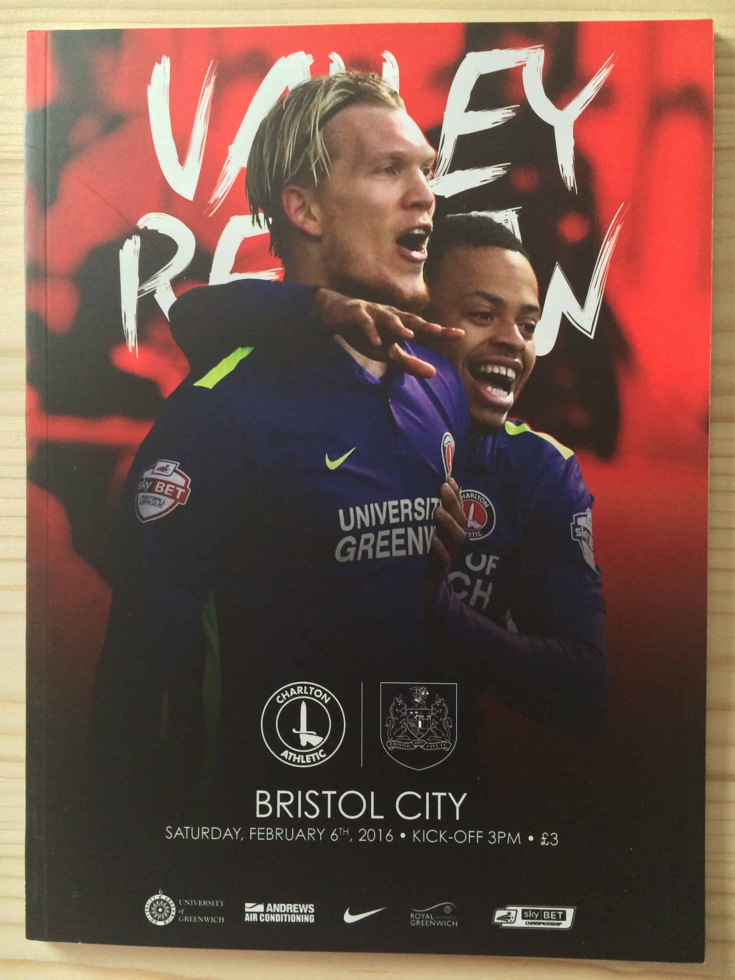 Charlton Athletic FC v Bristol City FC